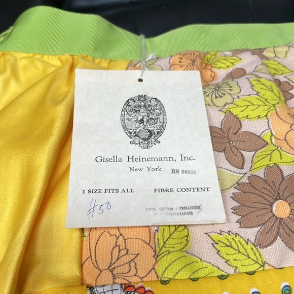 Vintage Vibe Gisella Heinemann Wrap Around Skirt NWT - Picture 5 of 14